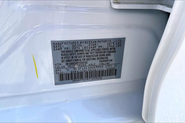 New 2026 Nissan Sentra SV w/ SV Convenience Package image 11