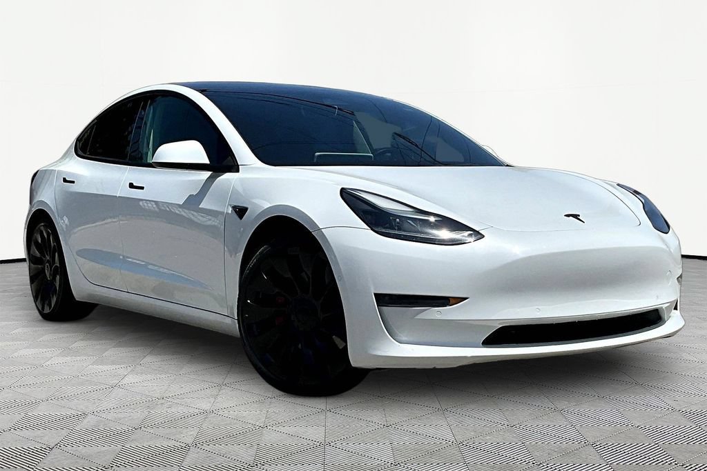 Used 2022 Tesla Model 3 Performance AWD/4WD image 1
