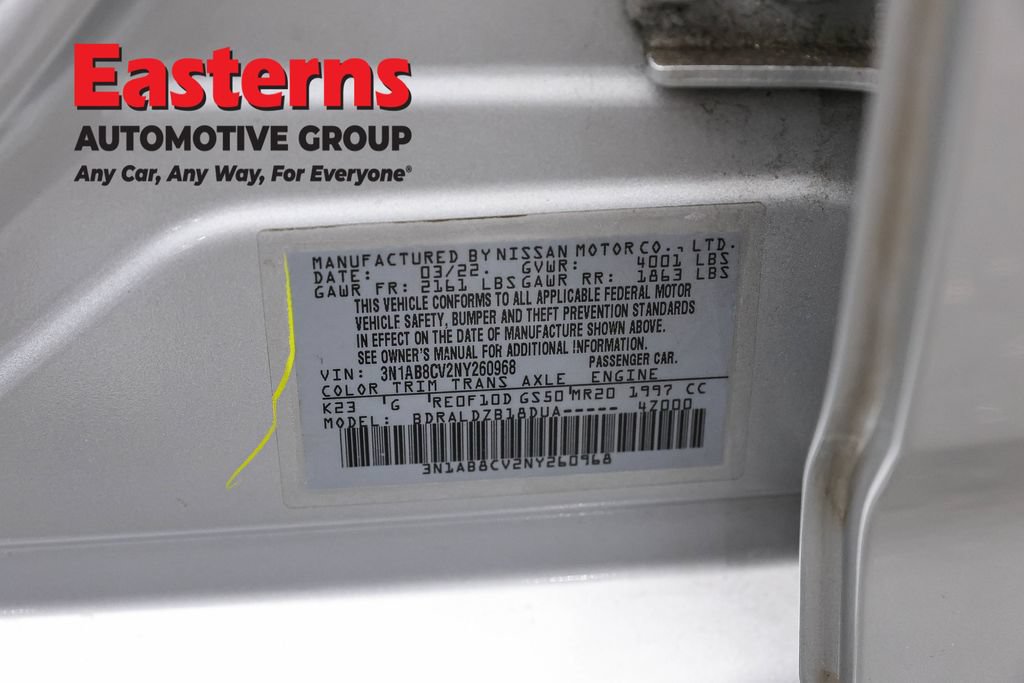 Used 2022 Nissan Sentra SV FWD image 35