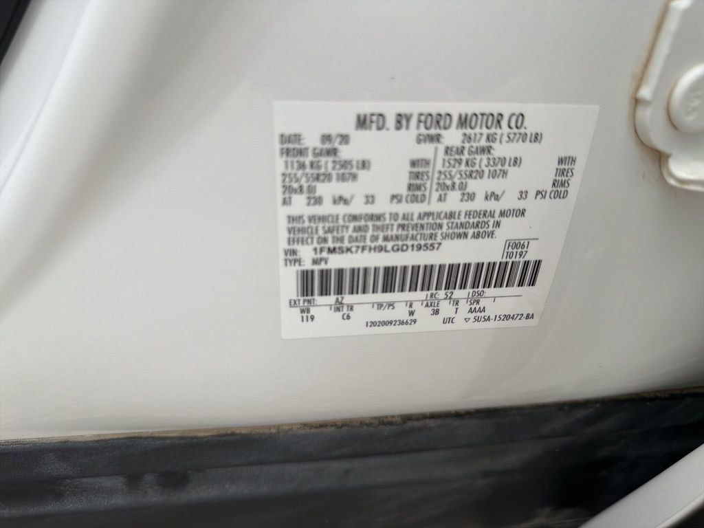 Used 2020 Ford Explorer Limited image 19