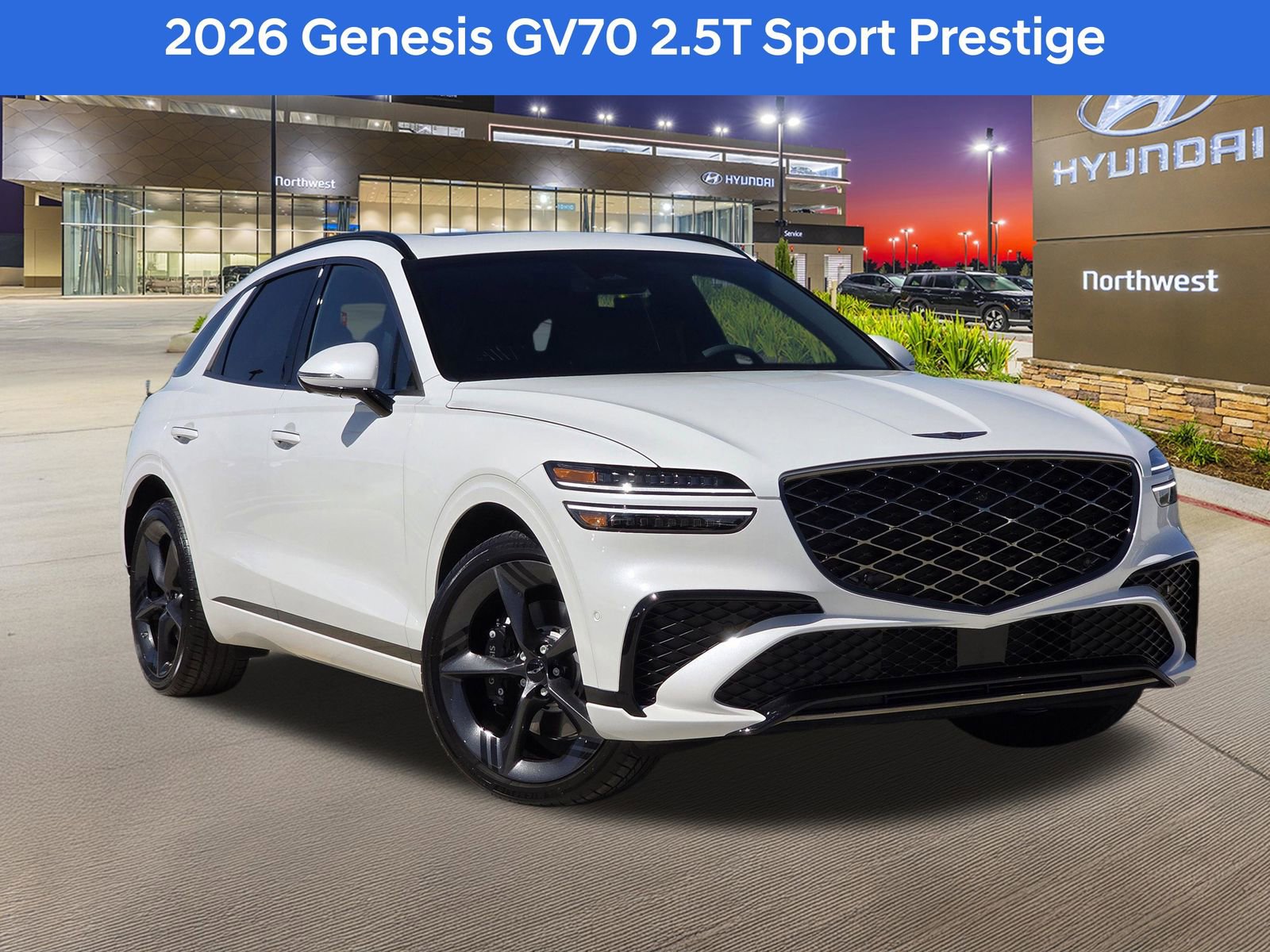 Used 2026 Genesis GV70 2.5T Sport Prestige image 1