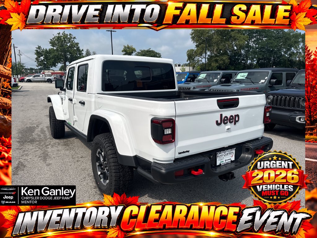 New 2026 Jeep Gladiator Rubicon w/ Steel Power Dome Hood Package AWD/4WD image 5