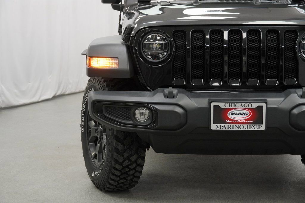 Certified 2021 Jeep Wrangler Unlimited Willys image 7