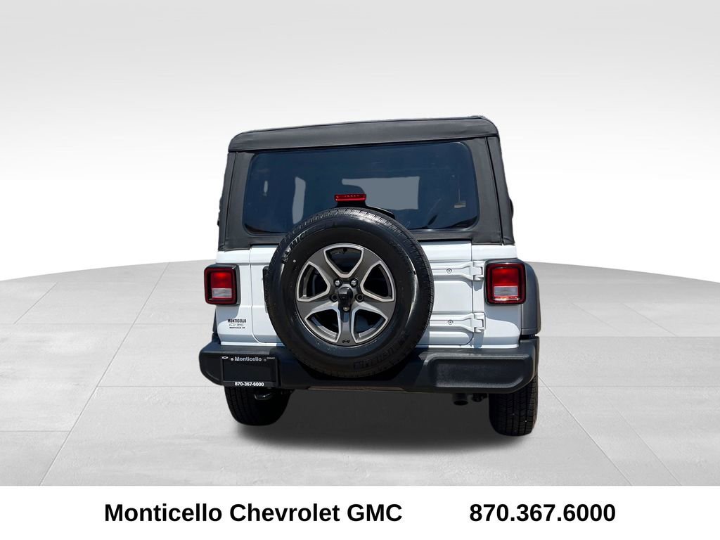 Used 2022 Jeep Wrangler Unlimited Sport AWD/4WD image 4