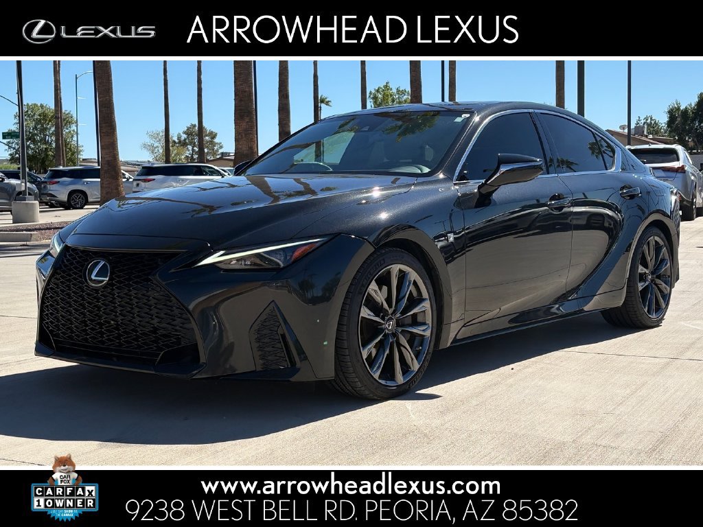Used 2021 Lexus IS 350 F Sport w/ Navigation Package RWD image 1
