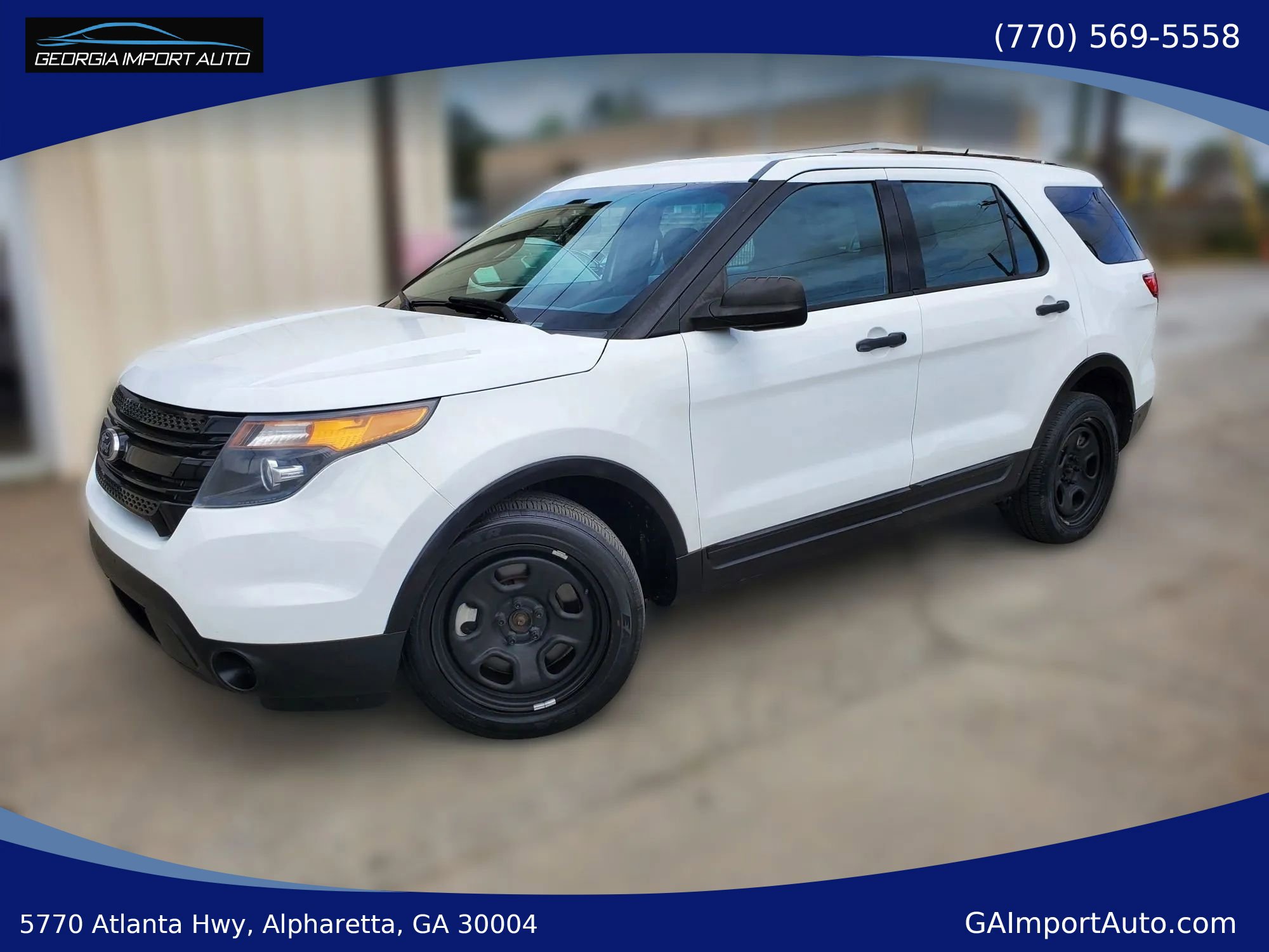 Used 2015 Ford Explorer 4WD Police Interceptor image 1