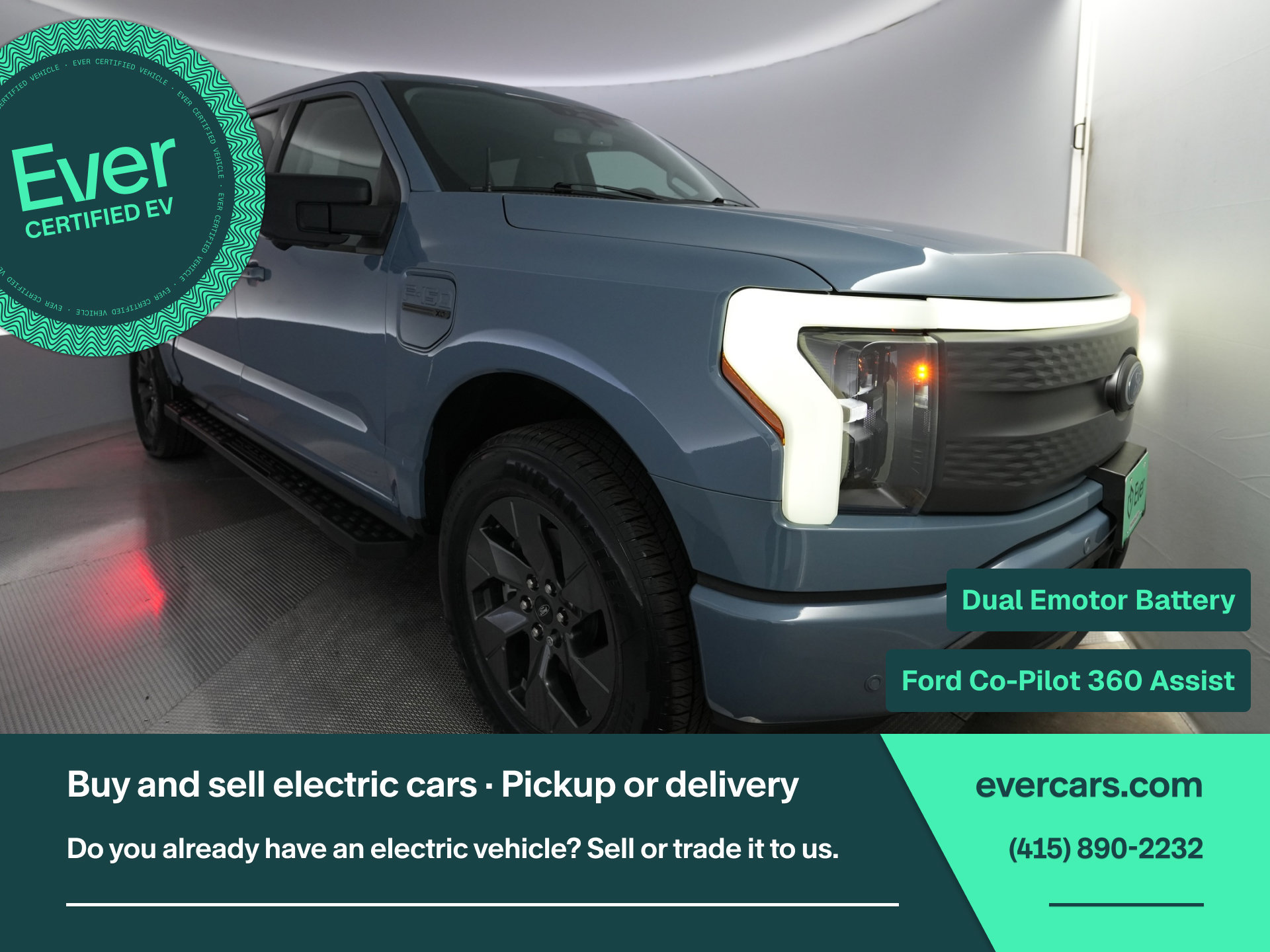 Used 2023 Ford F150 Lightning XLT w/ Equipment Group 312A High