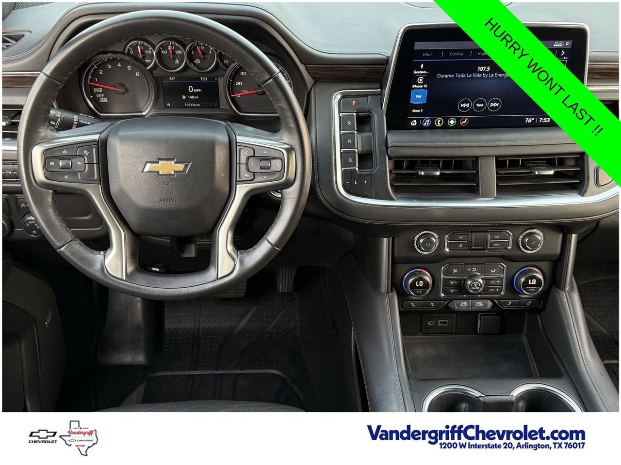 Used 2021 Chevrolet Tahoe LT RWD image 11