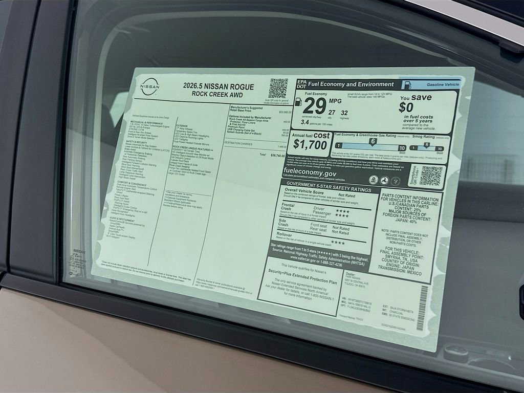 New 2026 Nissan Rogue SV image 13