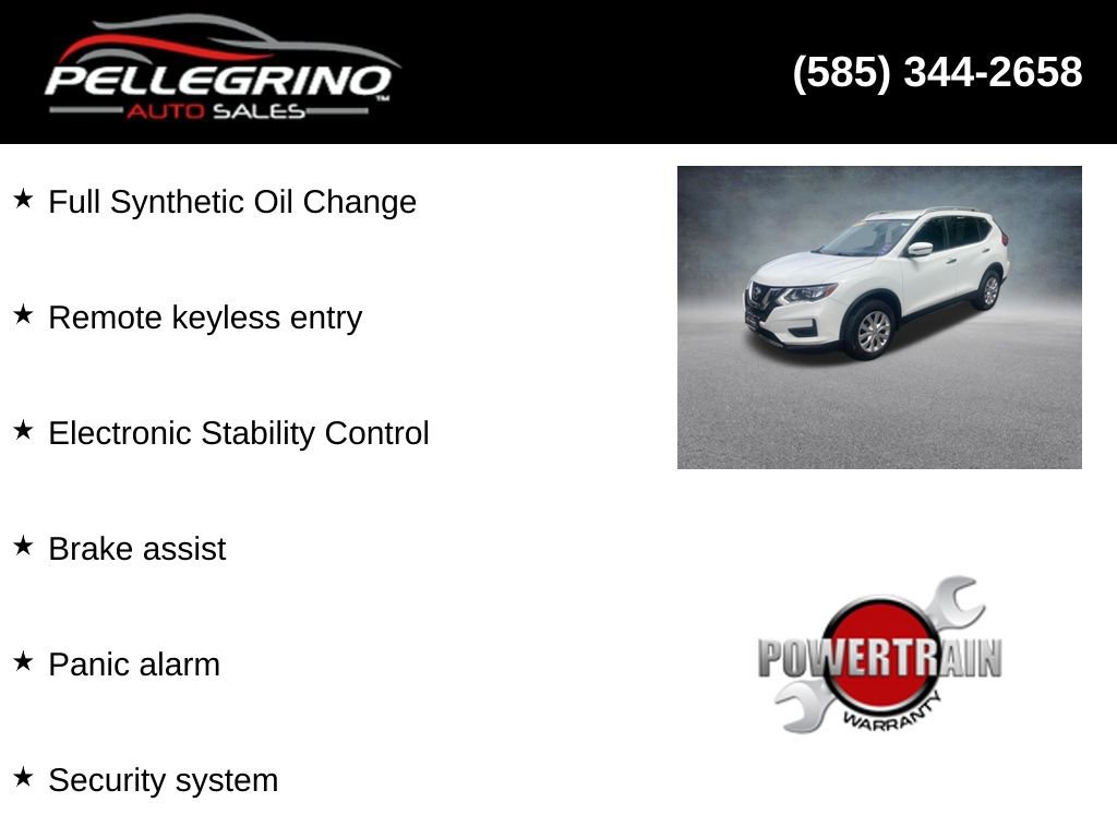 Used 2017 Nissan Rogue S w/ S Appearance Package AWD/4WD image 4