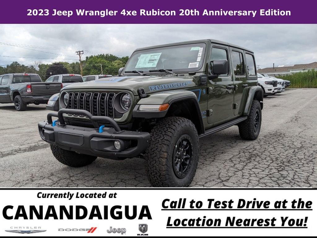 New 2023 Jeep Wrangler Unlimited Rubicon 4xe AWD/4WD image 5
