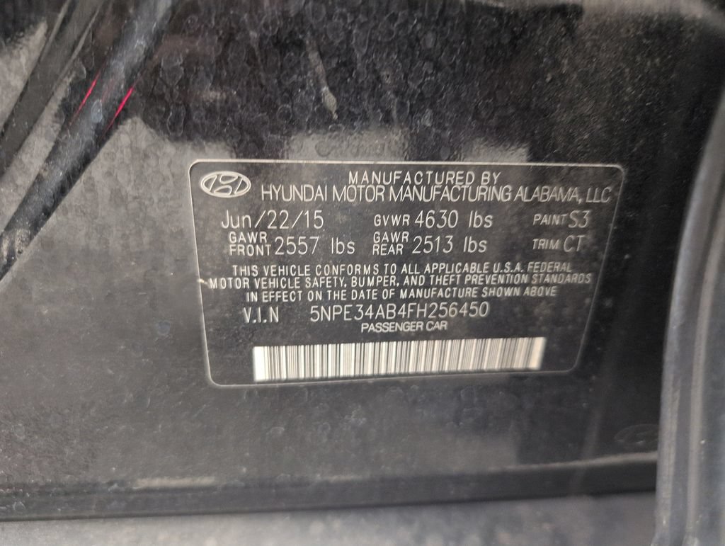 Used 2015 Hyundai Sonata Limited 2.0T FWD image 42