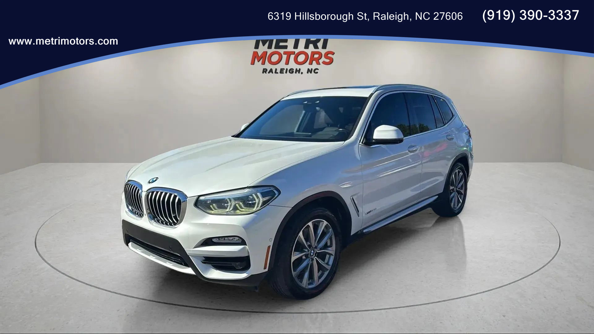 Used 2018 BMW X3 xDrive30i