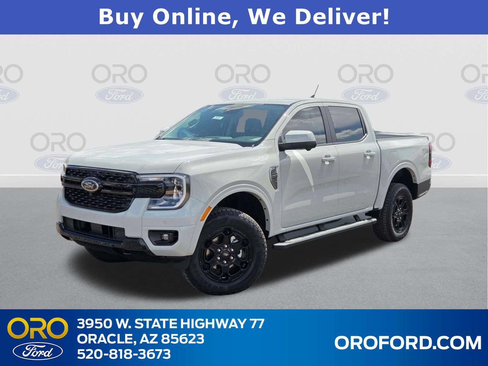 New 2026 Ford Ranger Lariat w/ FX4 Off-Road Package
