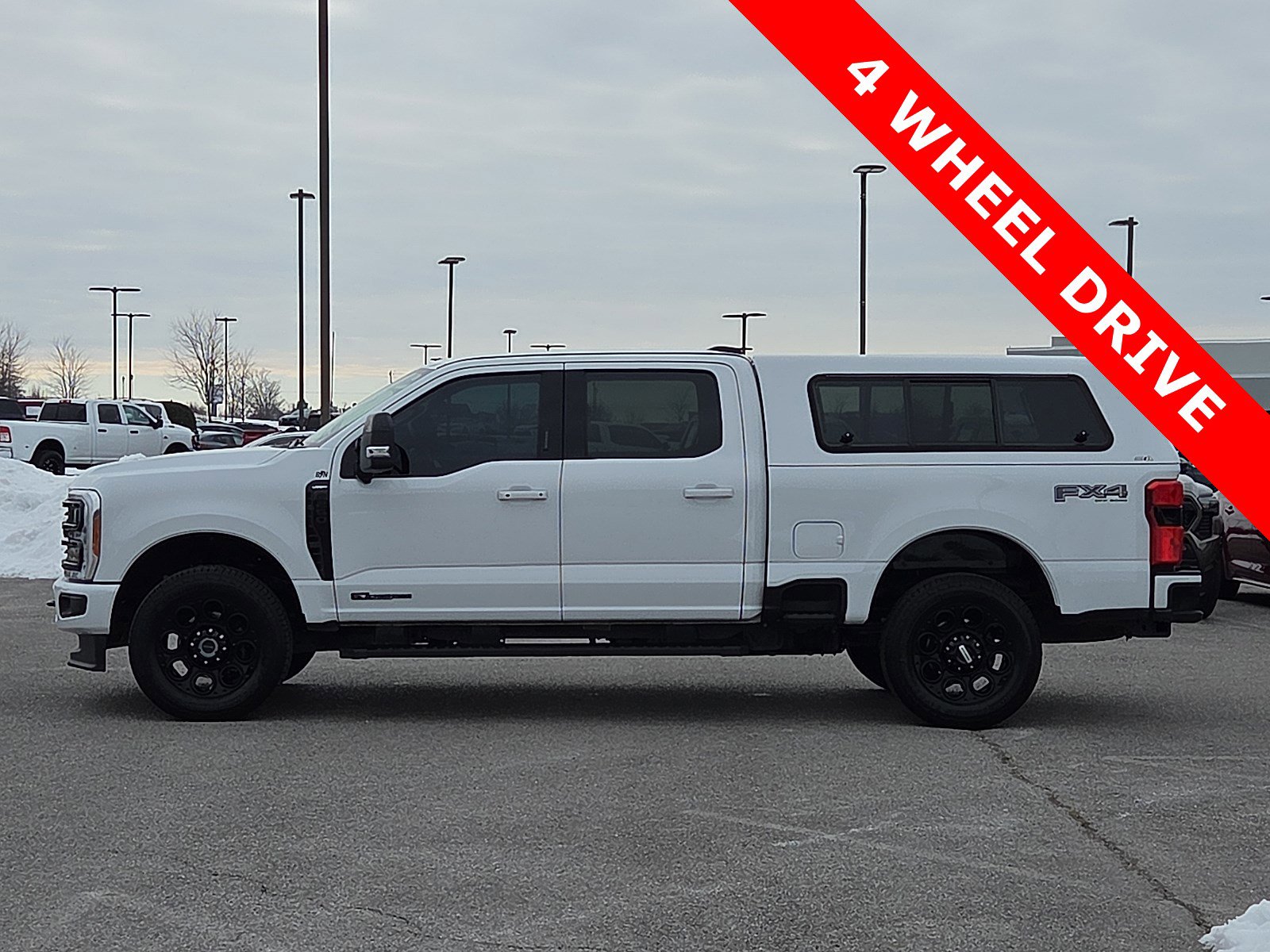 Used 2023 Ford F250 Lariat w/ Black Appearance Package image 3
