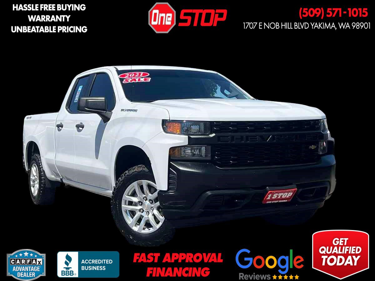 Used 2021 Chevrolet Silverado 1500 W/T w/ WT Fleet Convenience Package