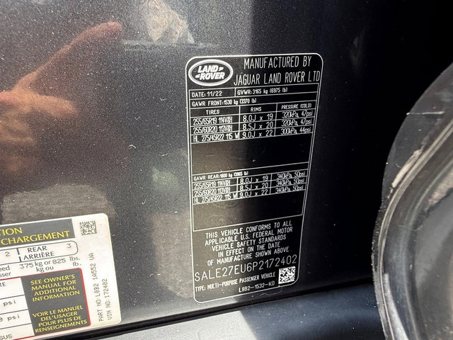 Used 2023 Land Rover Defender 110 X-Dynamic SE AWD/4WD image 33