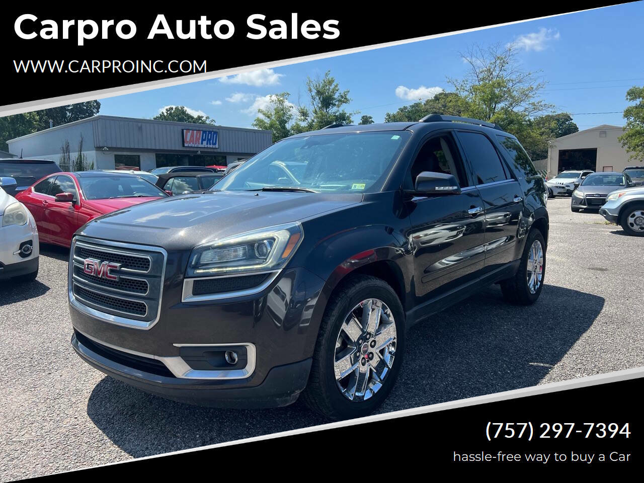 Used 2017 GMC Acadia Limited SLT