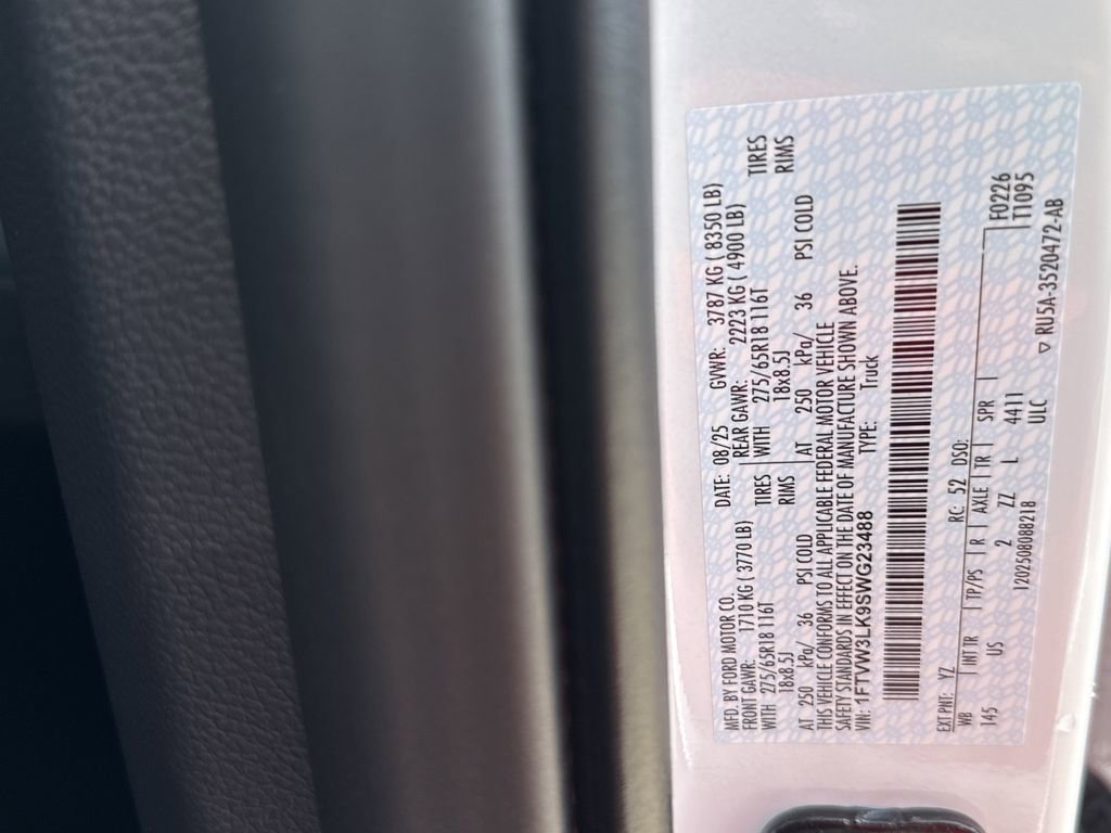 New 2025 Ford F150 Lightning XLT image 29