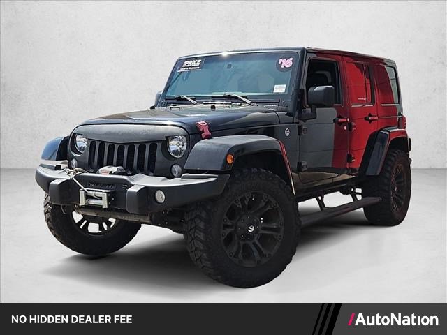 Used 2016 Jeep Wrangler Unlimited Sahara AWD/4WD image 1