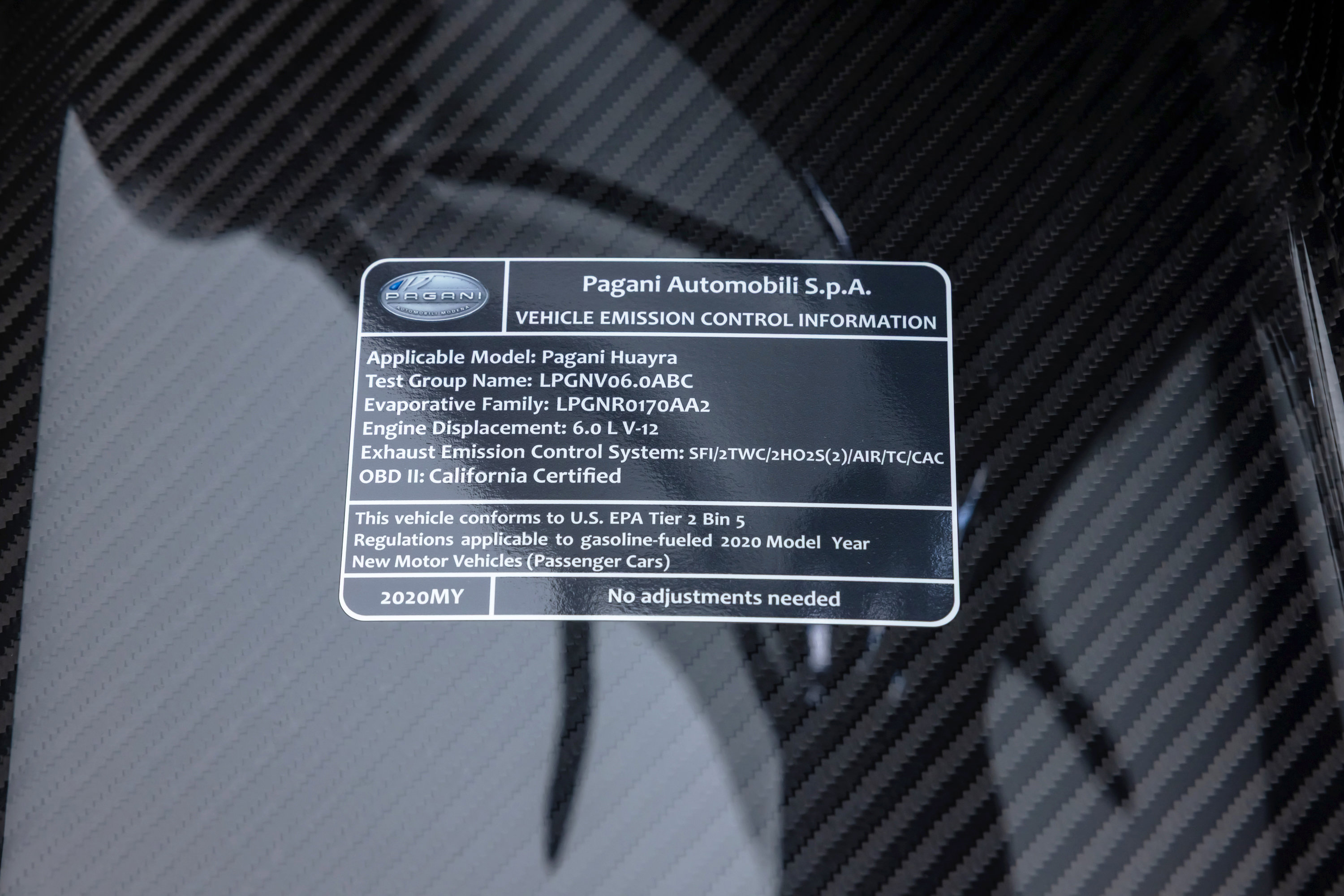 Used 2020 Pagani Huayra image 77