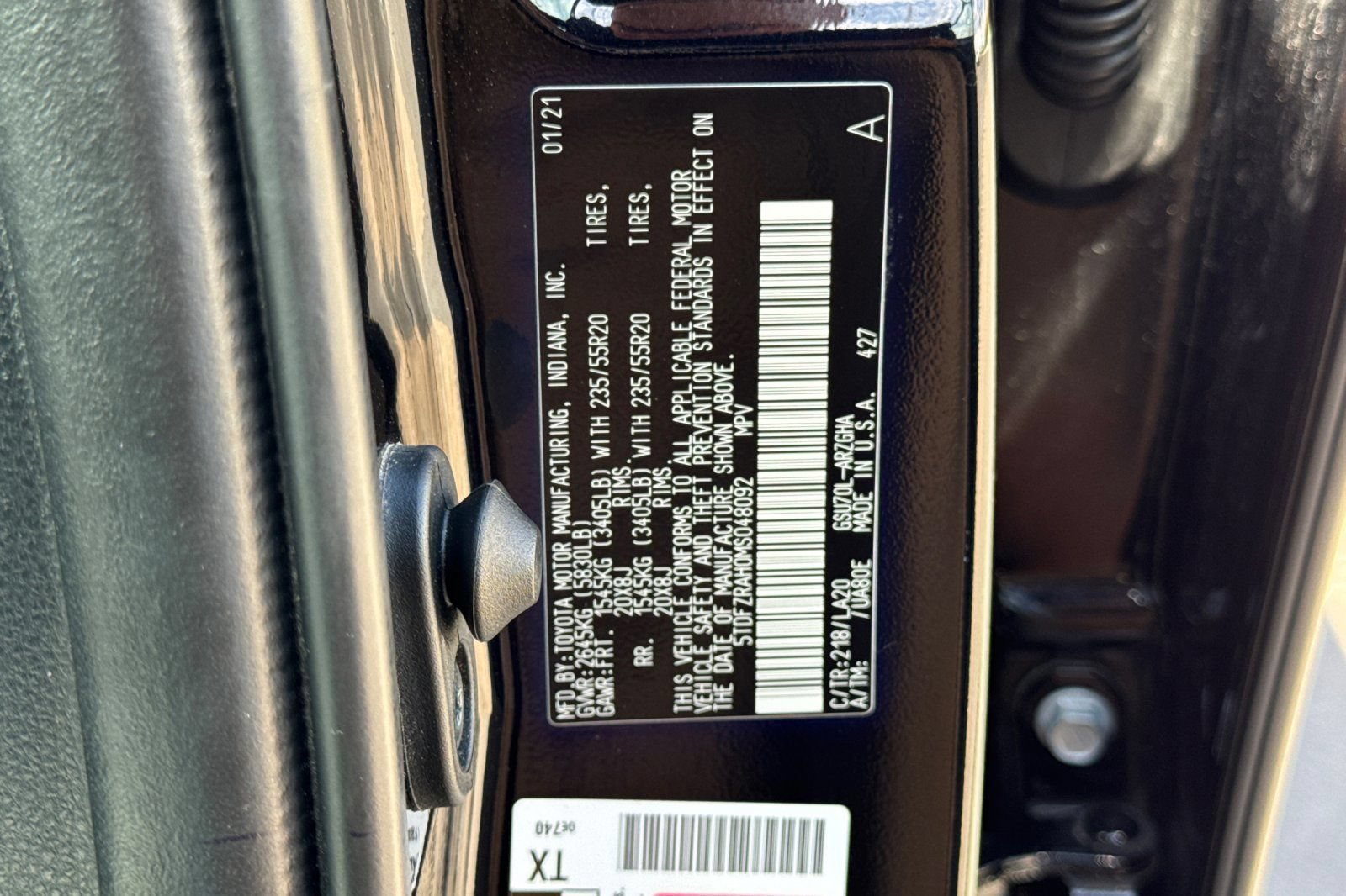 Used 2021 Toyota Highlander Platinum FWD image 30