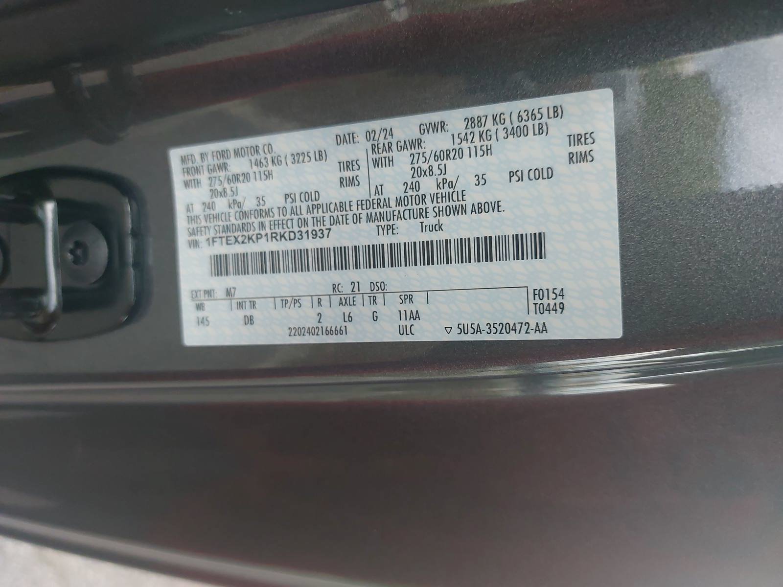 Used 2024 Ford F150 STX RWD image 36