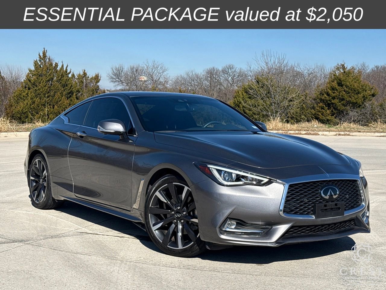 Used 2022 INFINITI Q60 3.0t Luxe w/ Essential Package