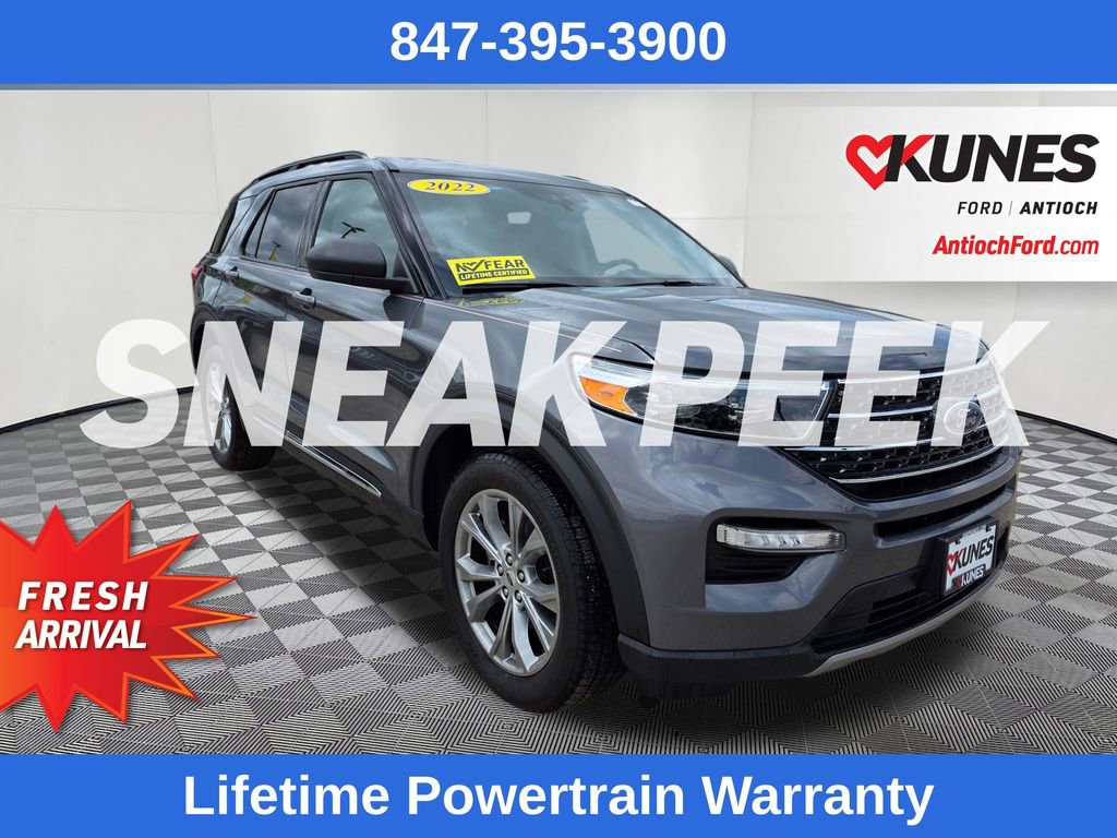 Certified 2022 Ford Explorer XLT w/ Equipment Group 202A AWD/4WD video 1