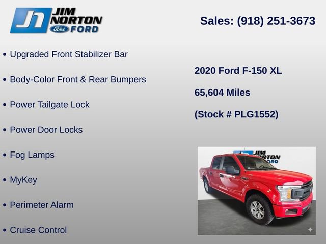Used 2020 Ford F150 XL w/ Equipment Group 101A Mid image 12