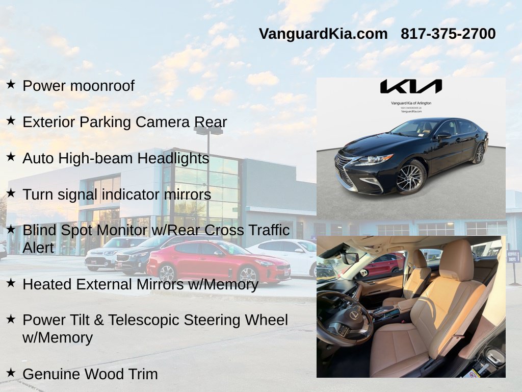 Used 2017 Lexus ES 350 w/ Navigation System Package FWD image 12
