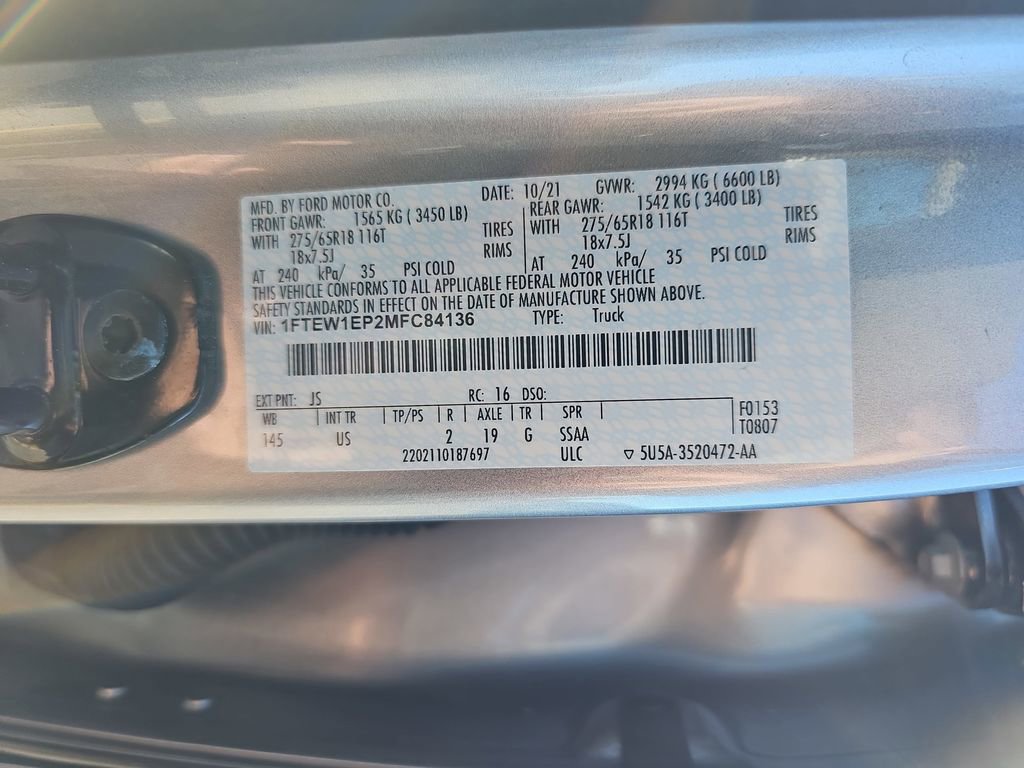 Used 2021 Ford F150 XLT w/ Equipment Group 302A High image 38