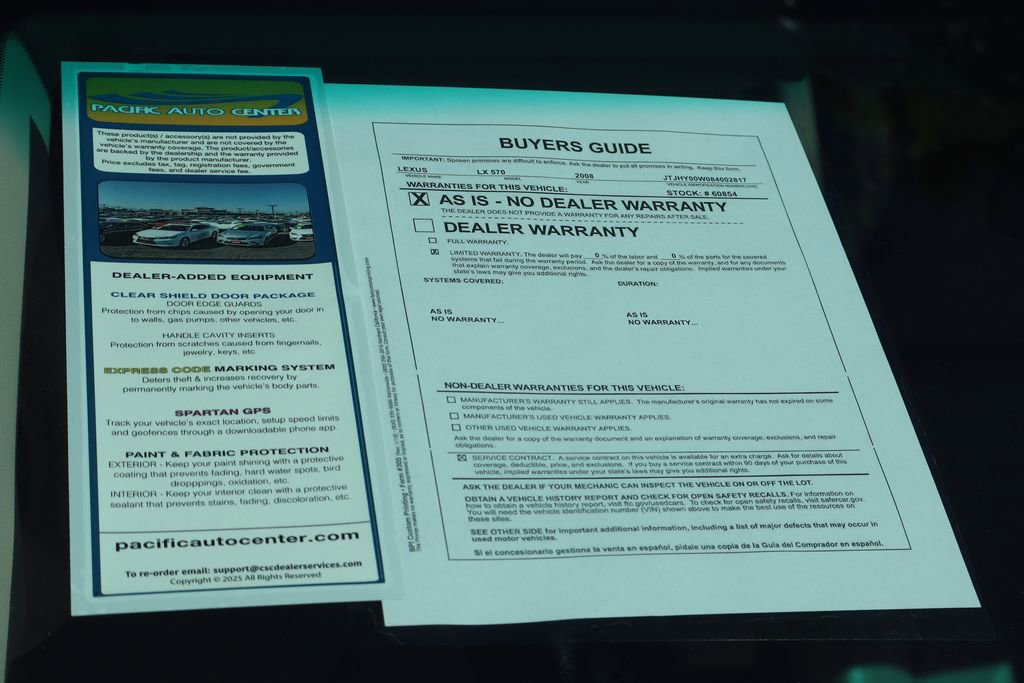 Used 2008 Lexus LX 570 570 image 57