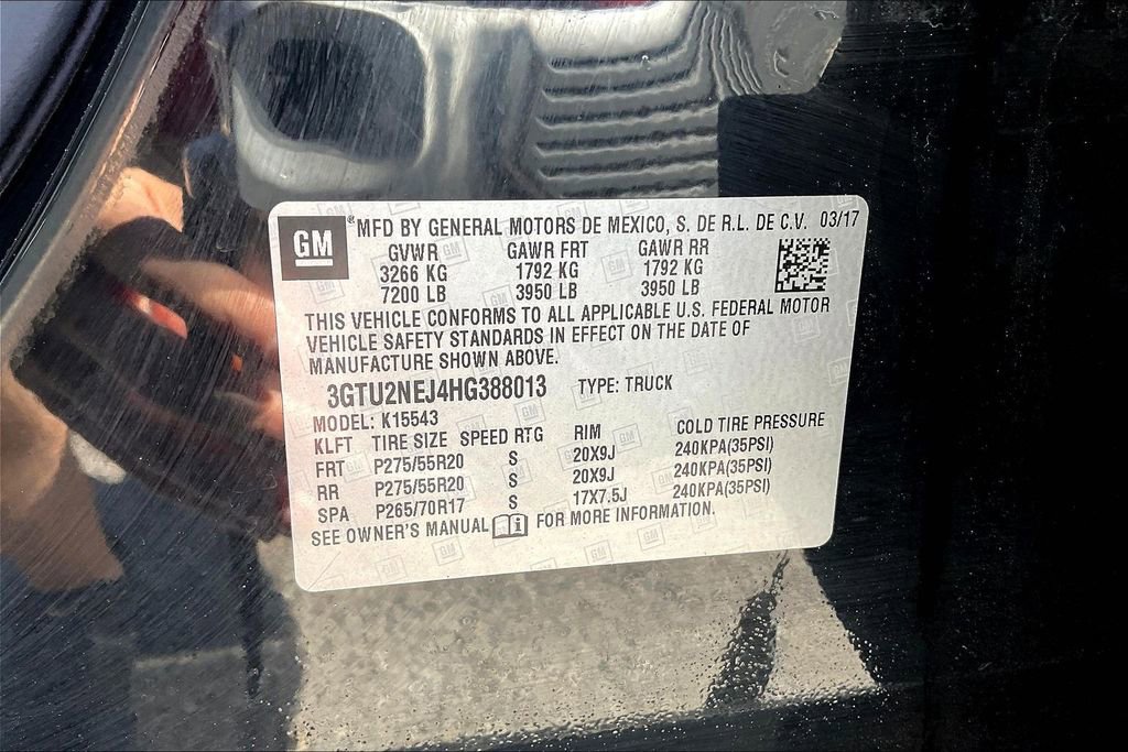 Used 2017 GMC Sierra 1500 SLT AWD/4WD image 33