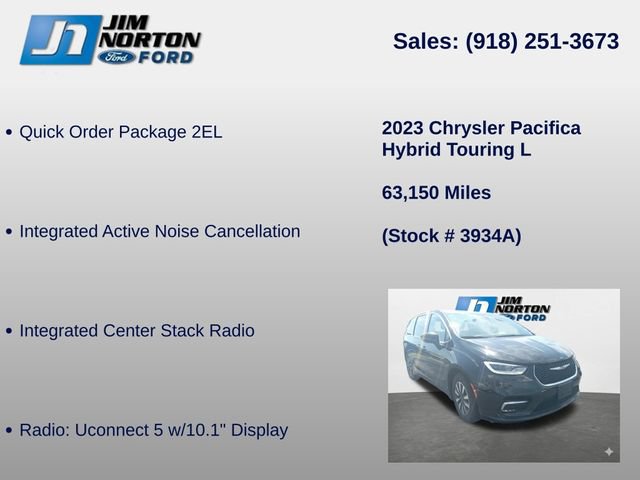 Used 2023 Chrysler Pacifica Touring-L FWD image 8