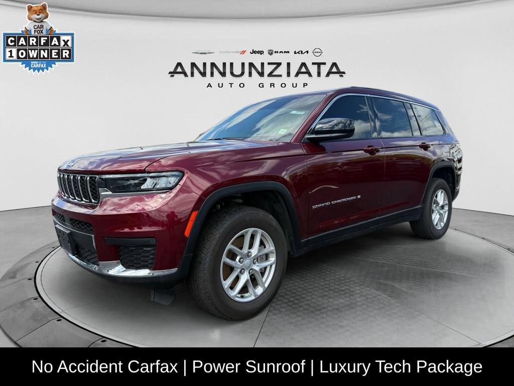 Certified 2024 Jeep Grand Cherokee L Laredo w/ Luxury Tech Group I AWD/4WD image 1