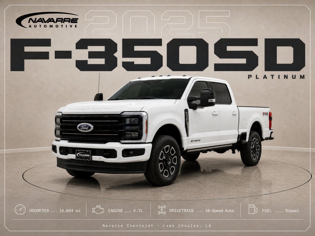 Used 2025 Ford F350 Platinum