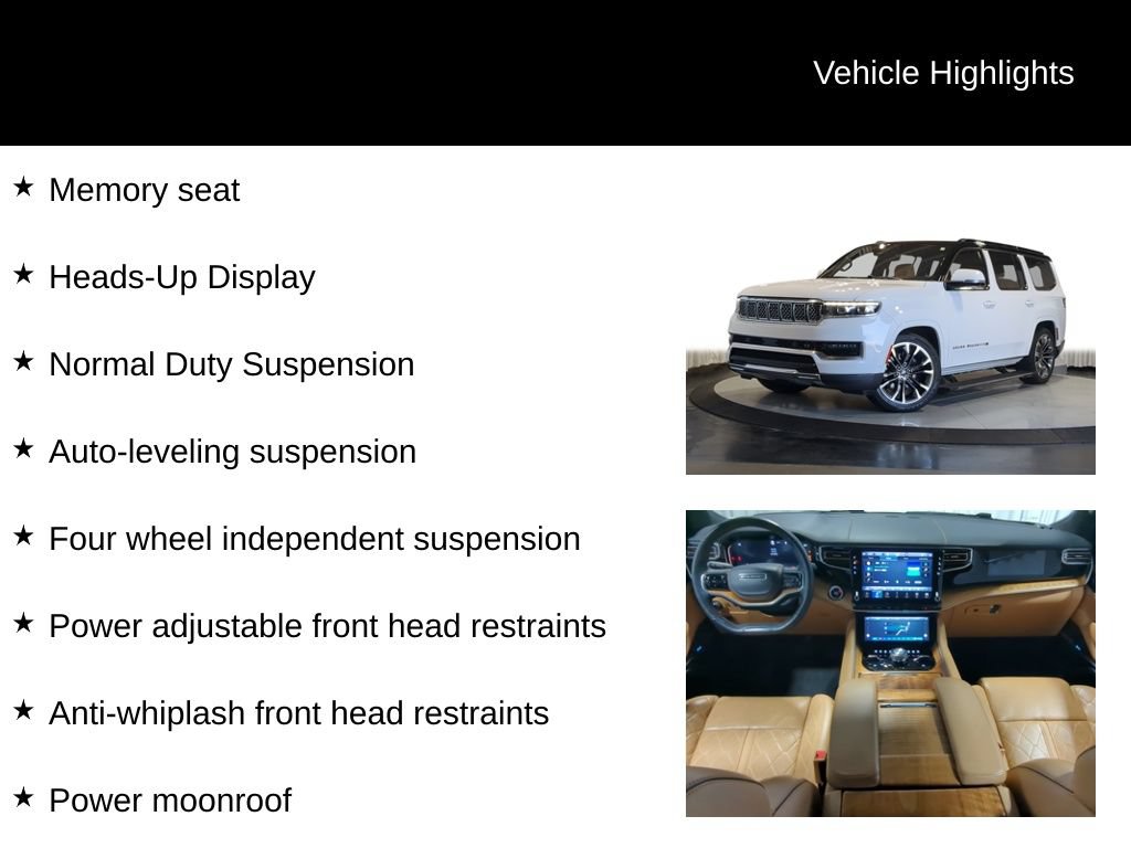 Used 2022 Jeep Grand Wagoneer Series III AWD/4WD image 13