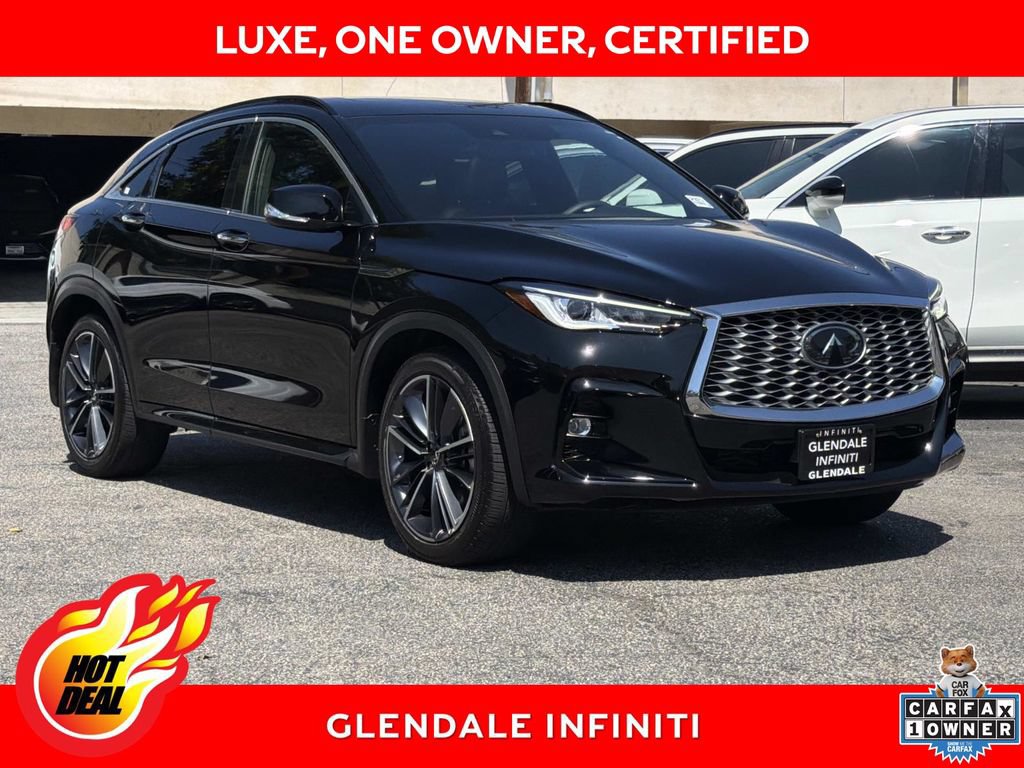 Certified 2023 INFINITI QX55 Luxe w/ Cargo Package AWD/4WD image 1