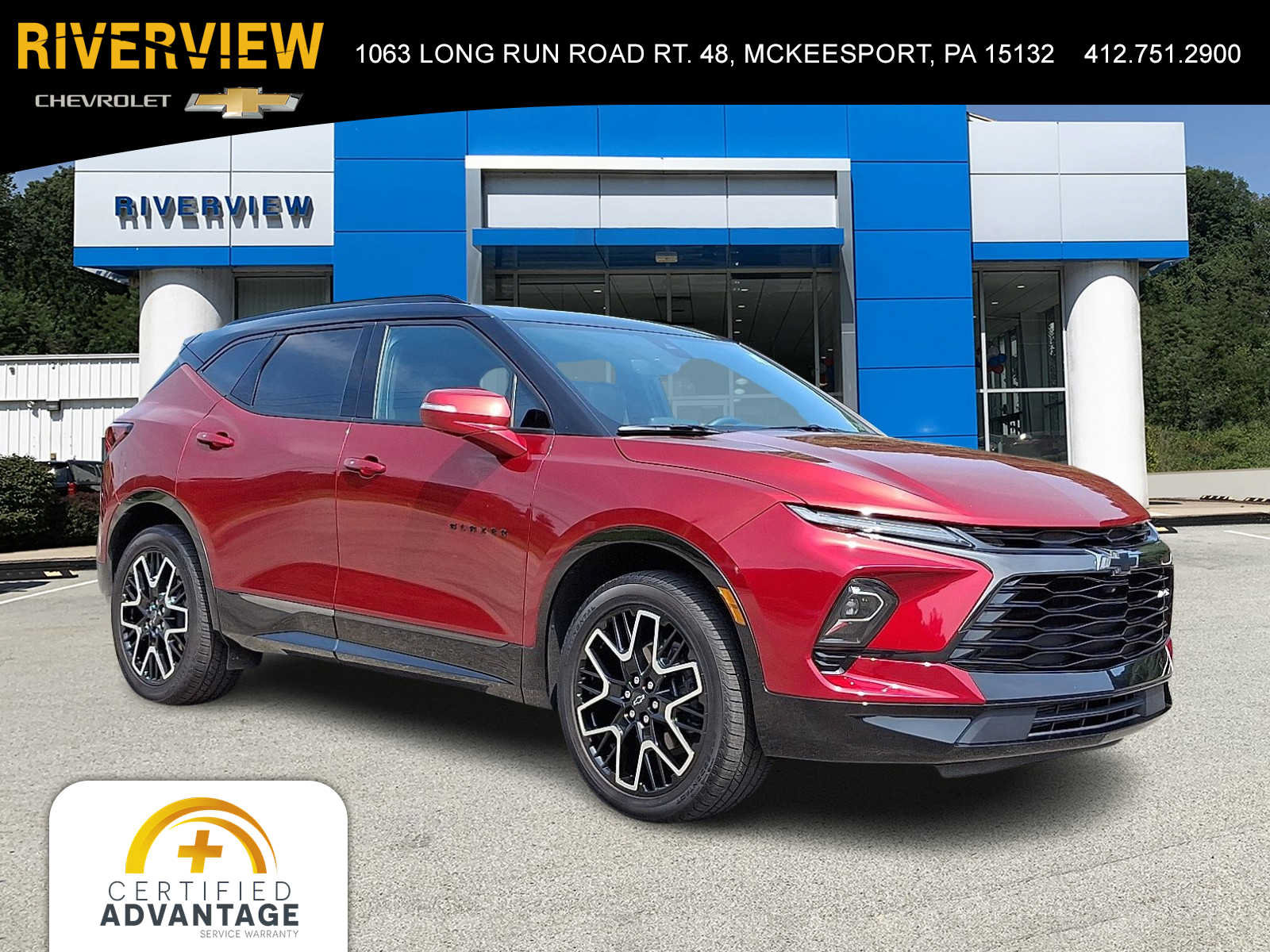 Used 2024 Chevrolet Blazer RS w/ Driver Confidence II Package AWD/4WD image 1