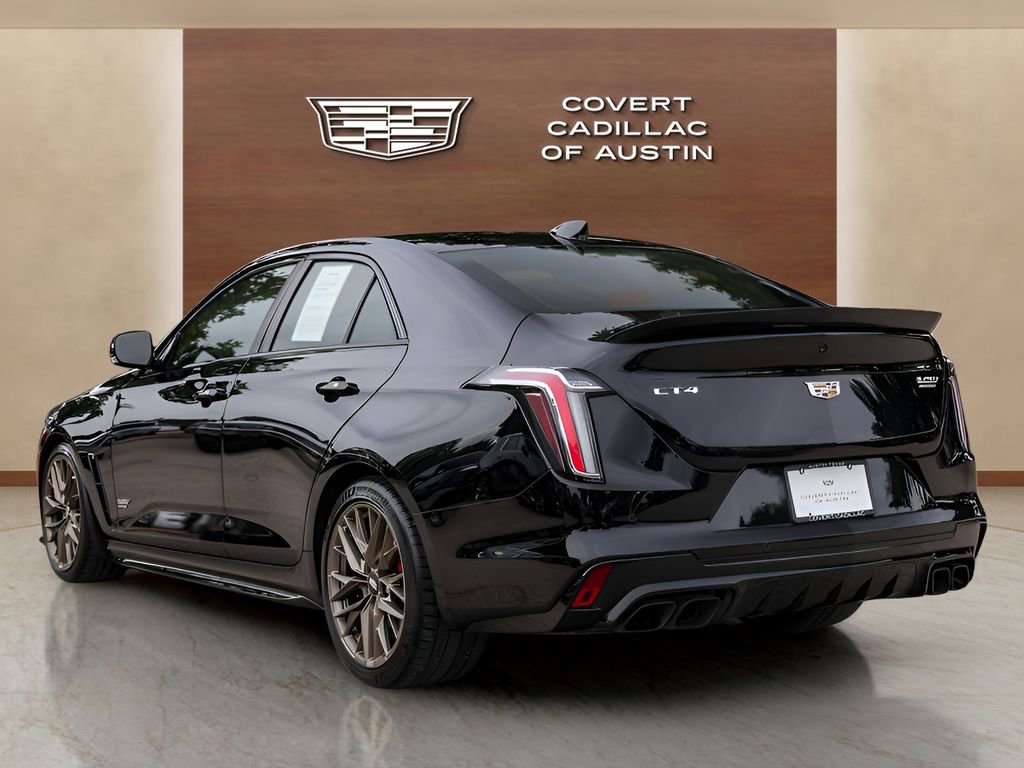 Certified 2023 Cadillac CT4 V Blackwing w/ Driver Assist Package RWD image 3