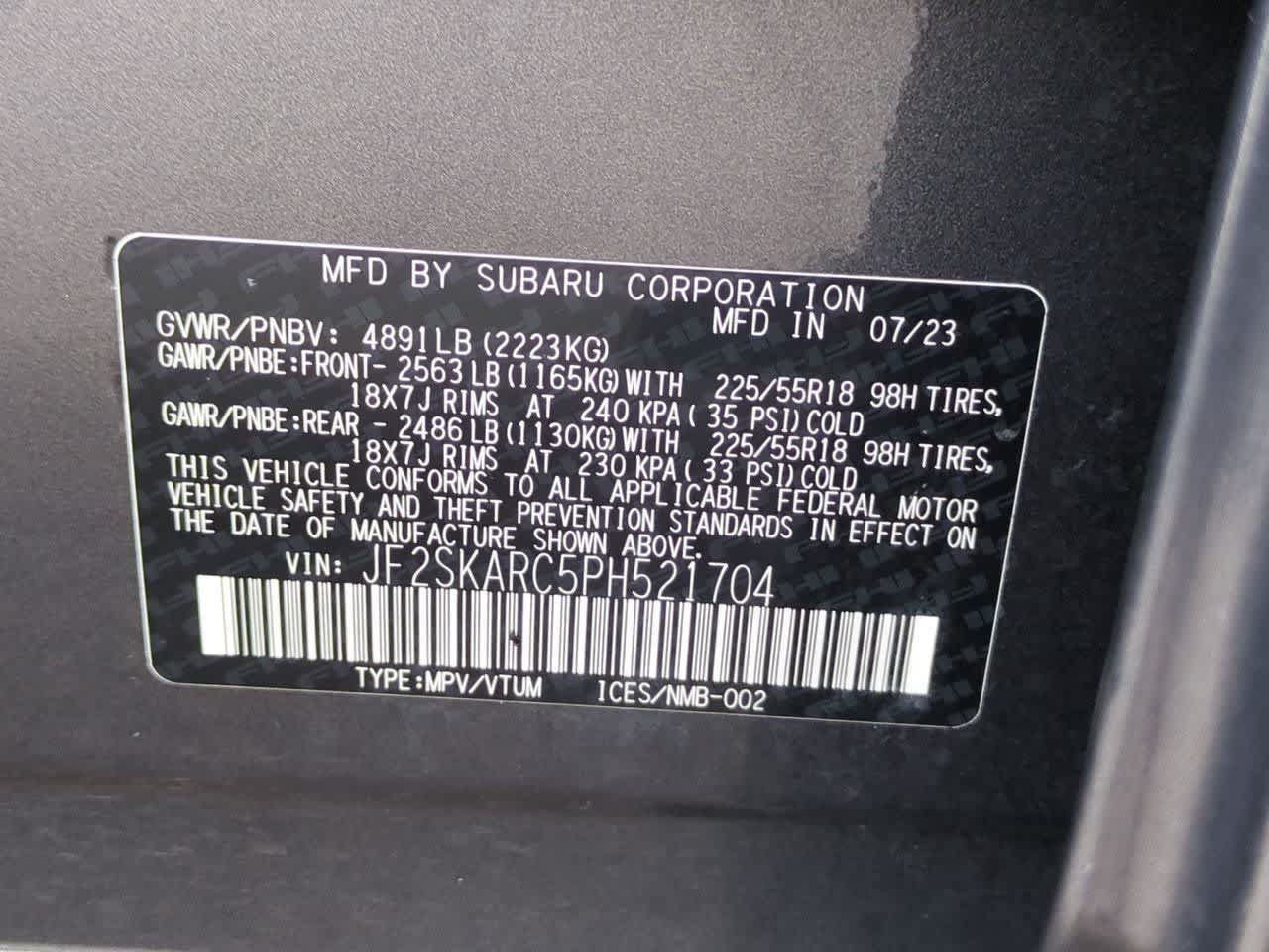 Used 2023 Subaru Forester Touring w/ Popular Package #2 AWD/4WD image 36