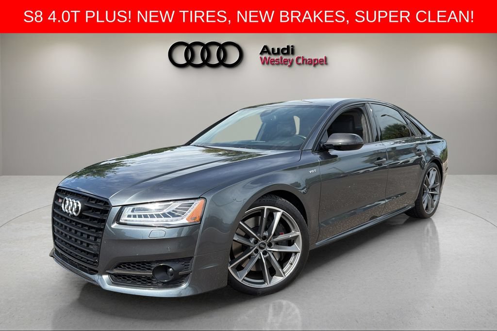 Used 2017 Audi S8 Plus w/ Black Optic Exterior Package AWD/4WD video 1