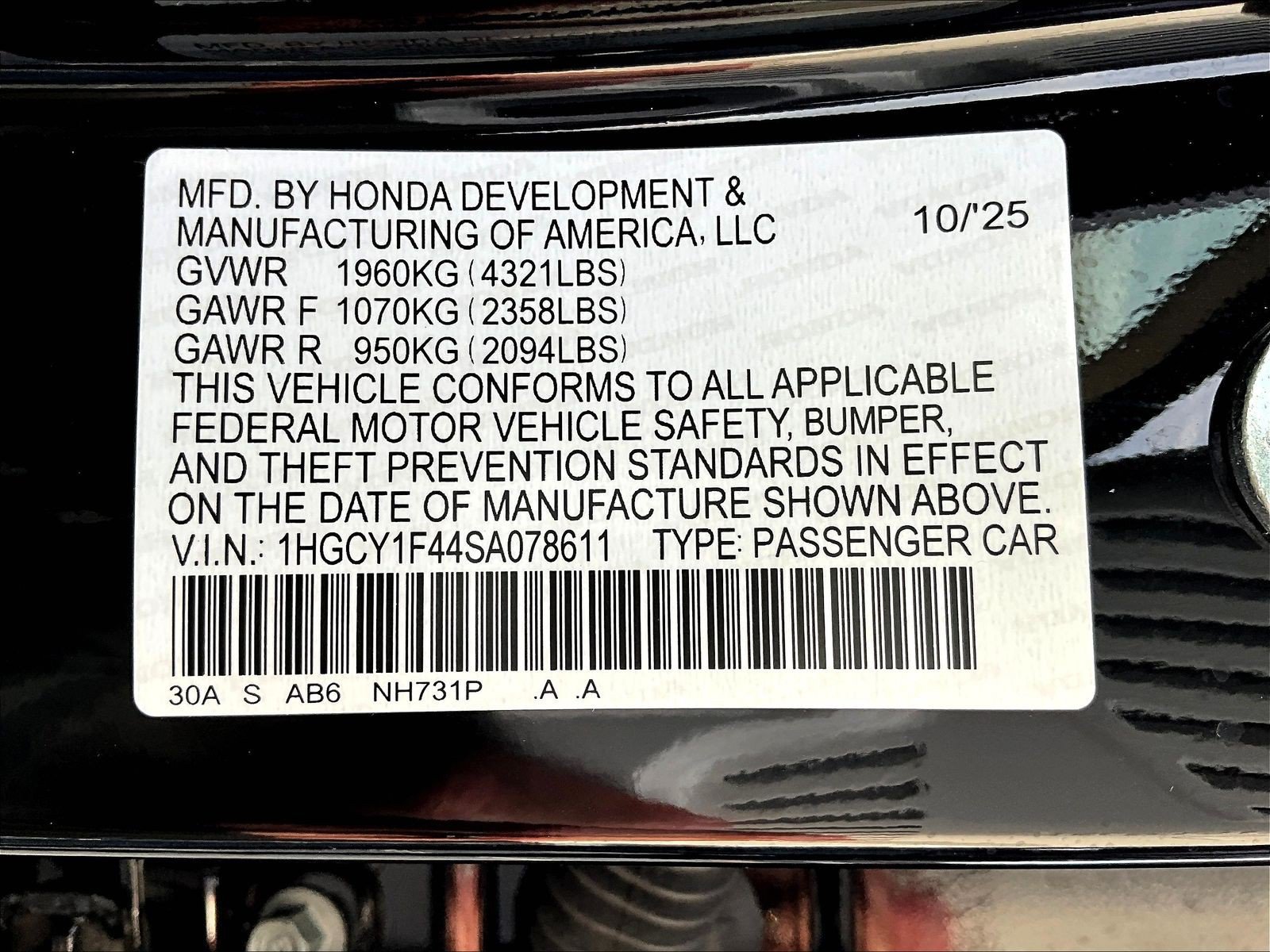 Used 2025 Honda Accord SE image 19