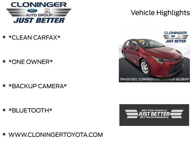Used 2023 Toyota Corolla LE FWD image 3
