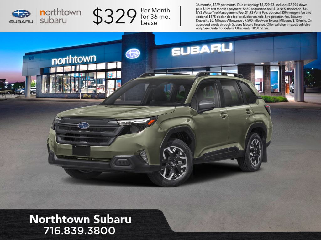 New 2026 Subaru Forester Premium