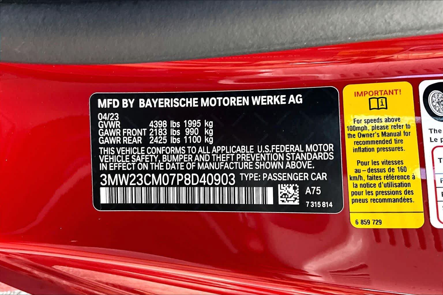 Certified 2023 BMW 230i Coupe w/ Premium Package RWD image 34