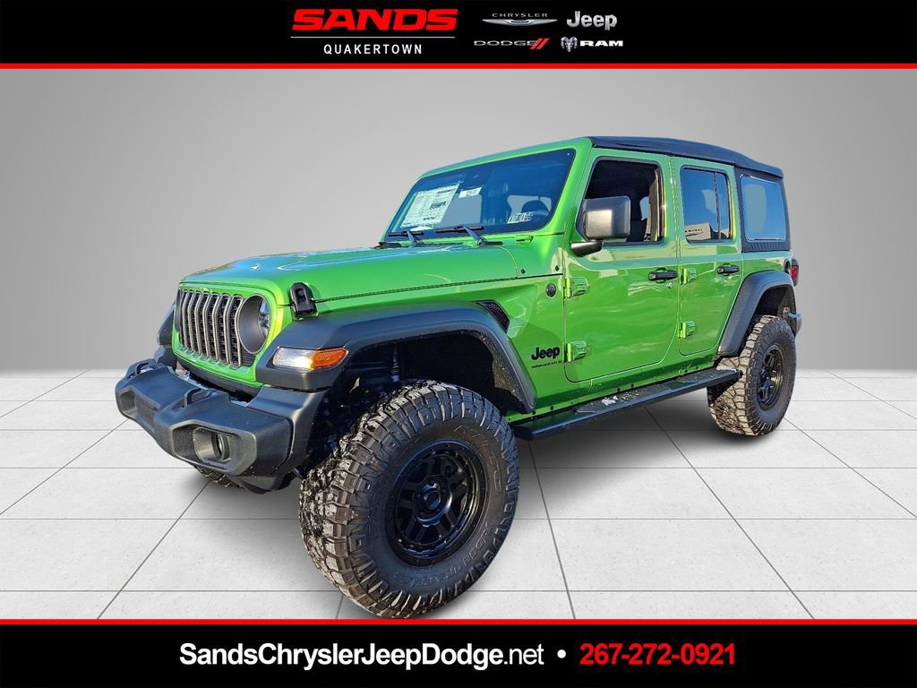 New 2025 Jeep Wrangler Unlimited Sport
