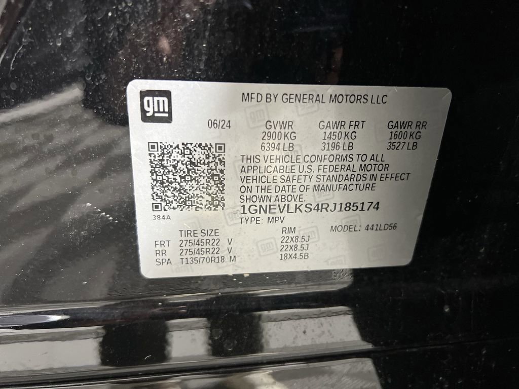 Certified 2024 Chevrolet Traverse RS w/ LPO, Floor Liner Package image 35