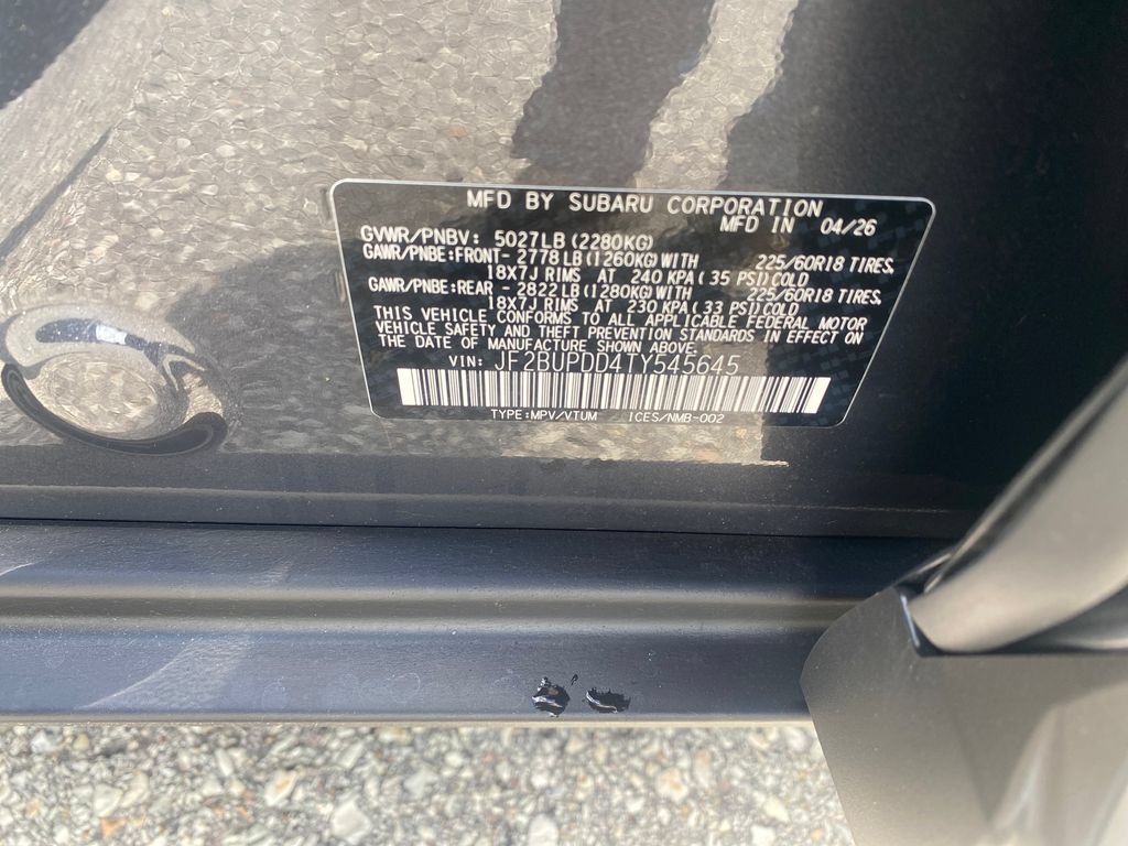 New 2026 Subaru Outback Limited AWD/4WD image 21